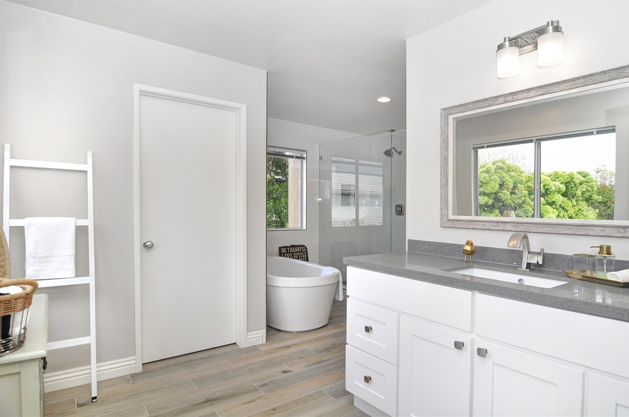 bathroom remodel modern tile